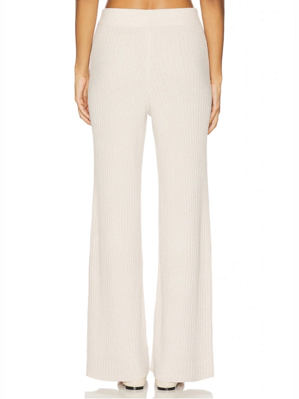 Barefoot Dreams CozyChic Ultra Lite Rib Wide-Leg Pants in Chai Sz XSmall NWT